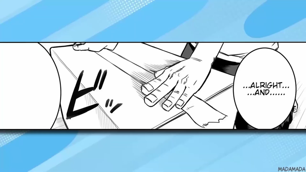 Manga recap video editing sample: Creative editing 01